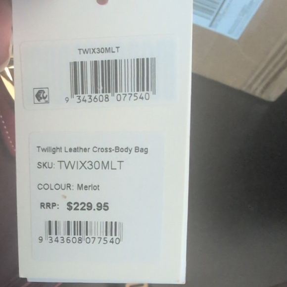 Maroon Shoulder Bag - Picture 8 of 8